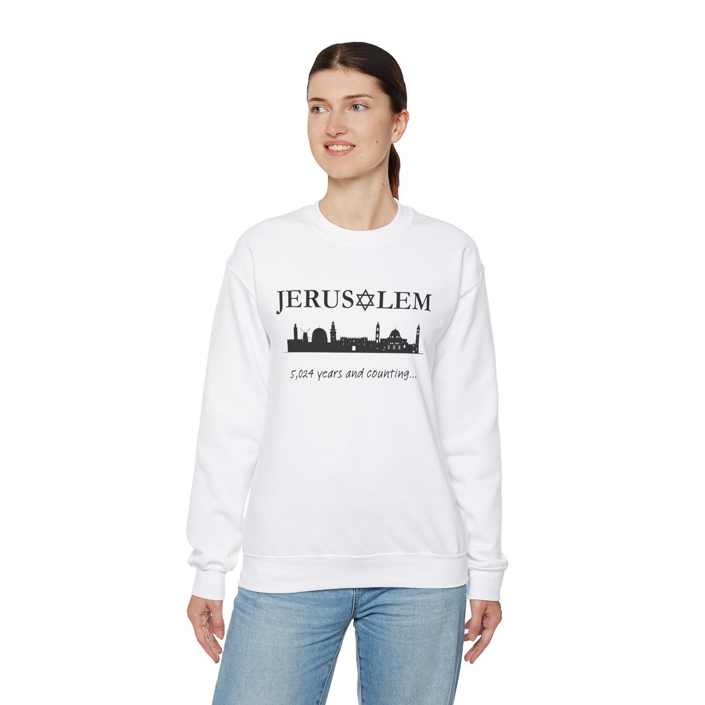 Jerusalem - 5,024 Years and Counting Sweatshirt