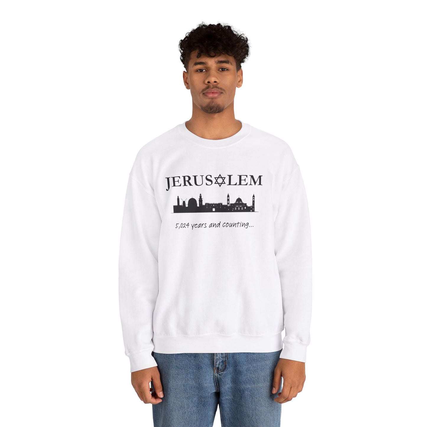 Jerusalem - 5,024 Years and Counting Sweatshirt