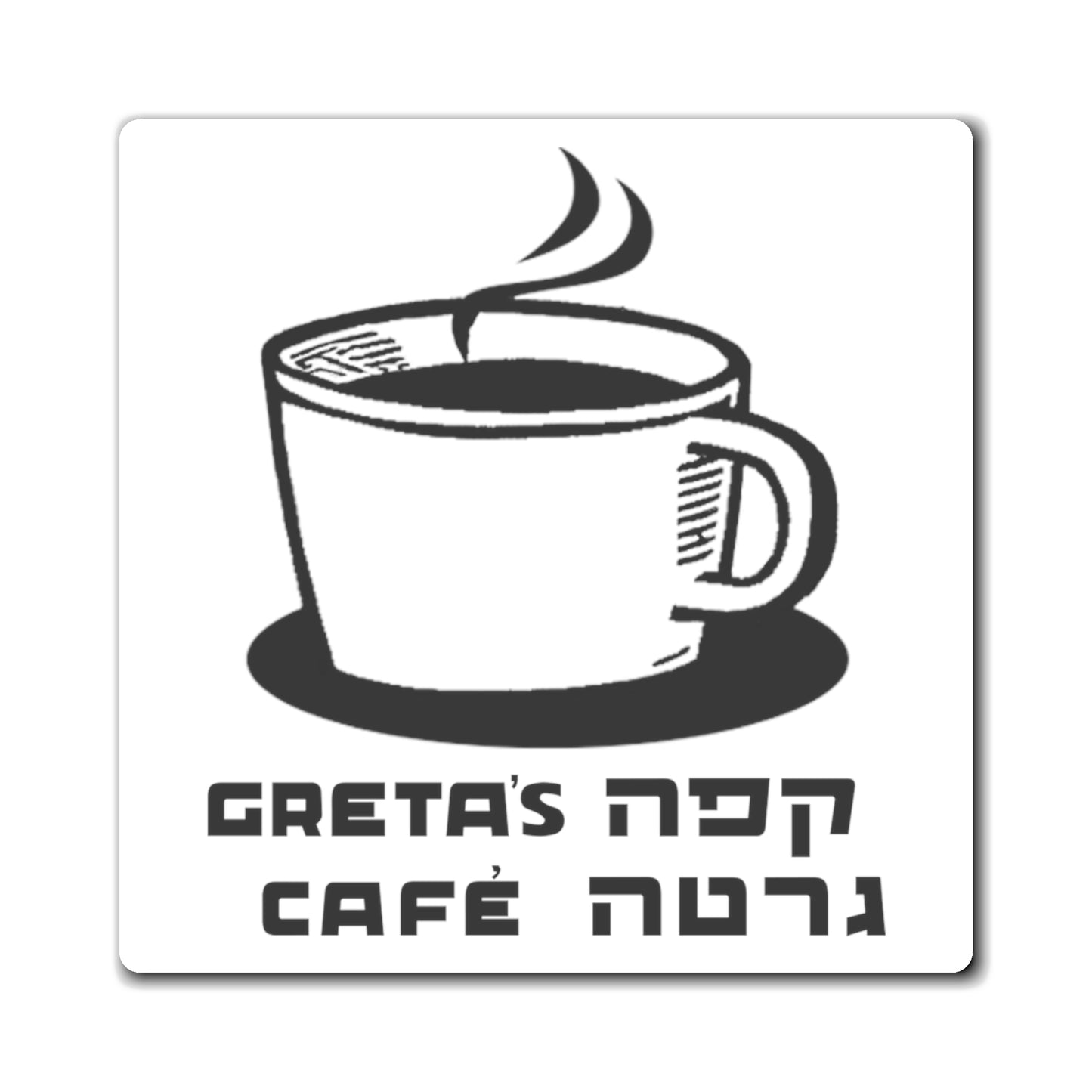 Greta's Cafe magnet