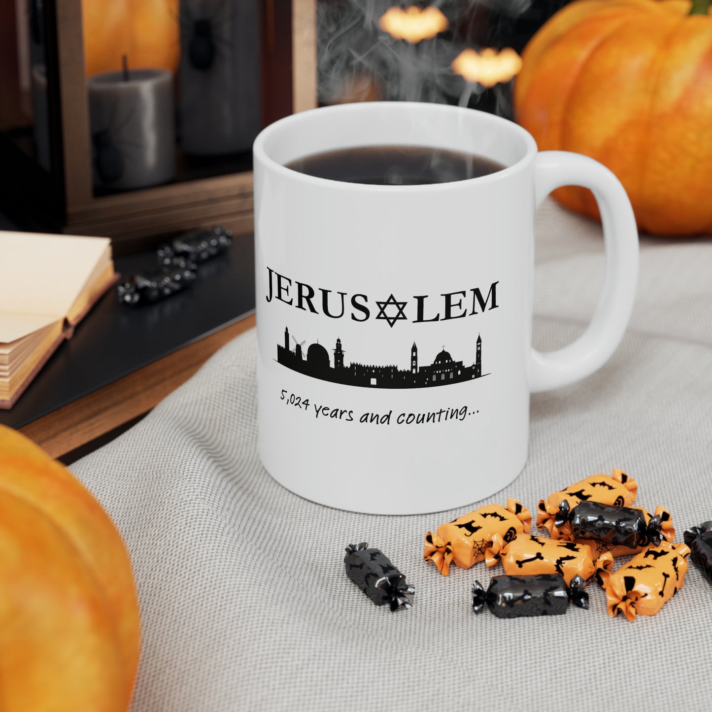 Jerusalem - 5,024 Years and Counting... Ceramic Mug, 11oz
