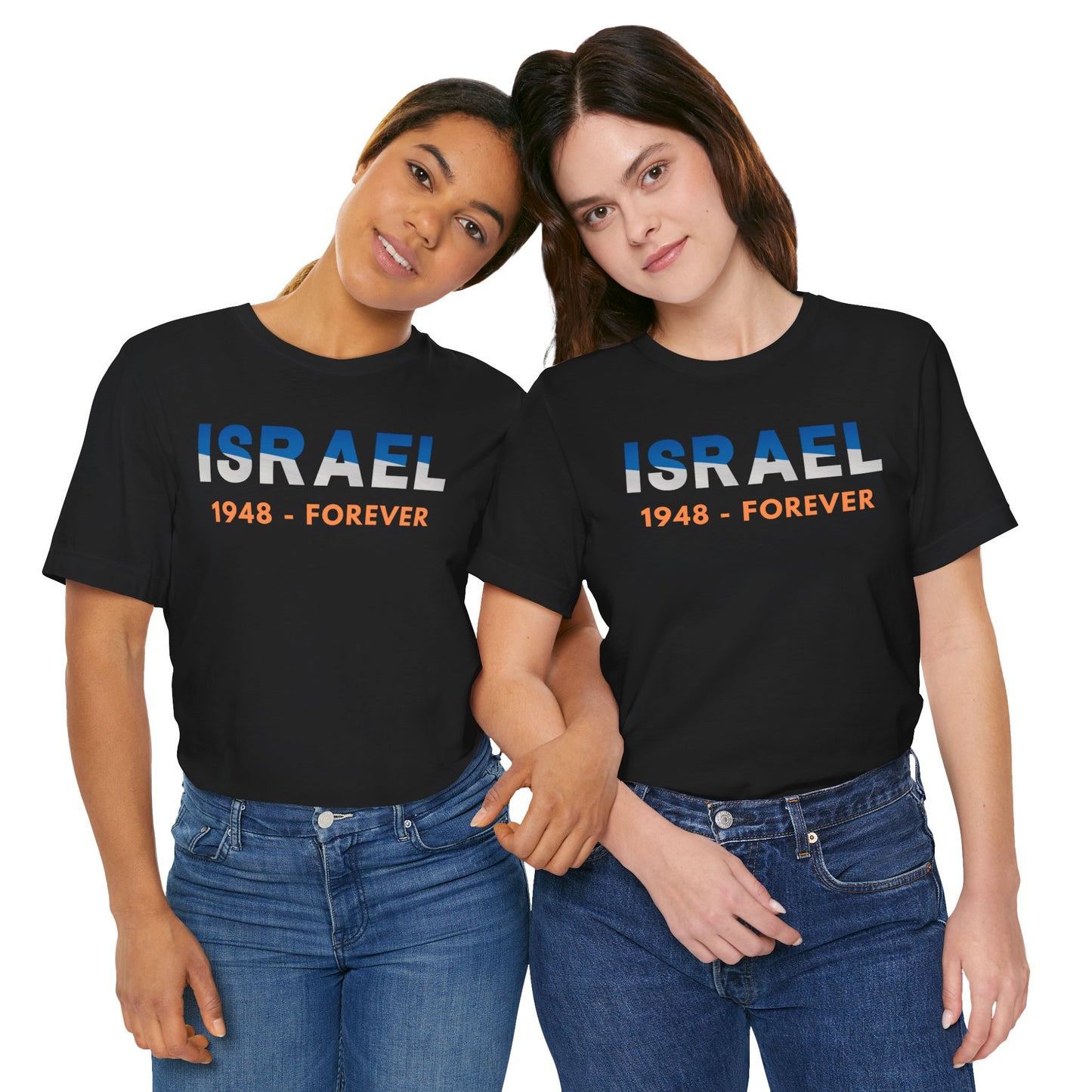 Israel, 1948 - Forever Unisex Short Sleeve Tee
