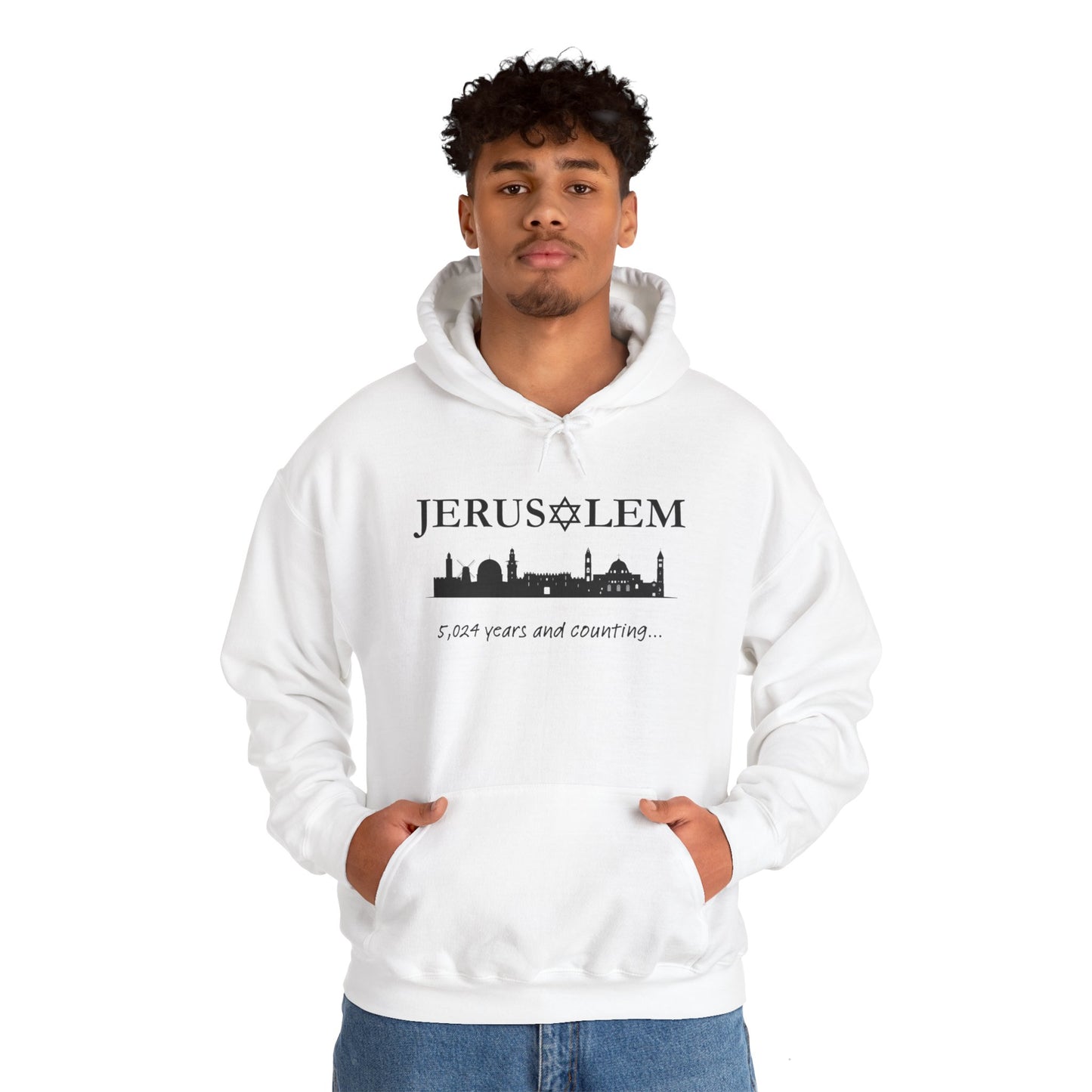 Jerusalem - 5,024 Years and Counting Hooded Sweatshirt
