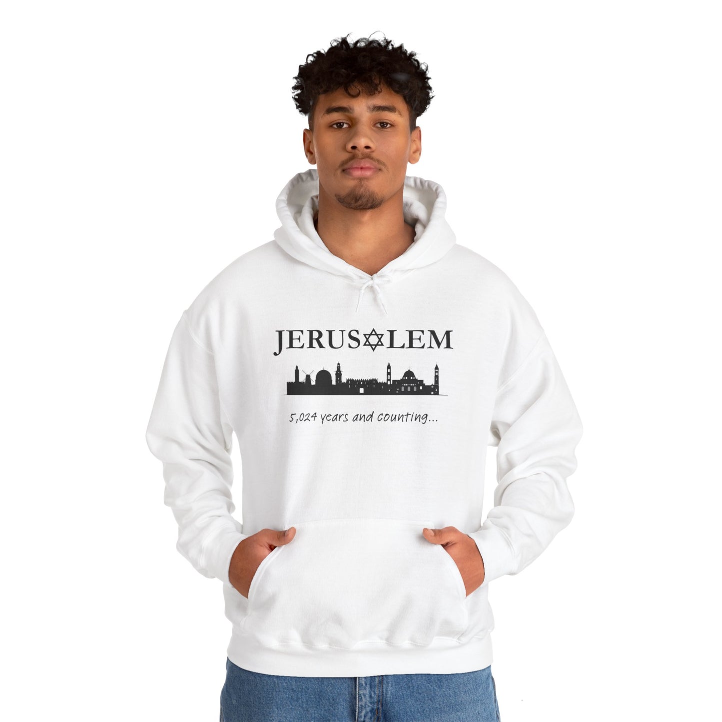 Jerusalem - 5,024 Years and Counting Hooded Sweatshirt