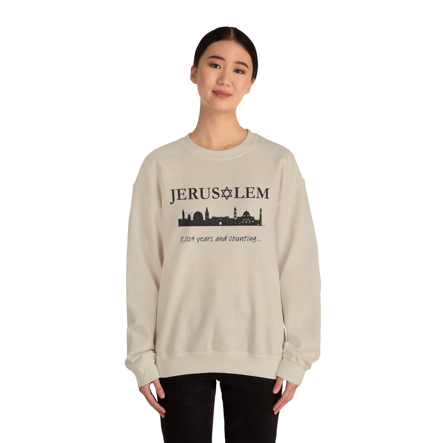 Jerusalem - 5,024 Years and Counting Sweatshirt