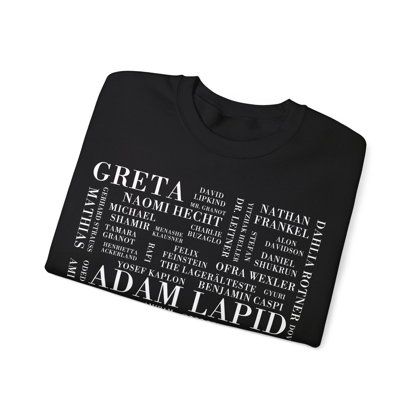 Adam Lapid Series Characters Sweatshirt
