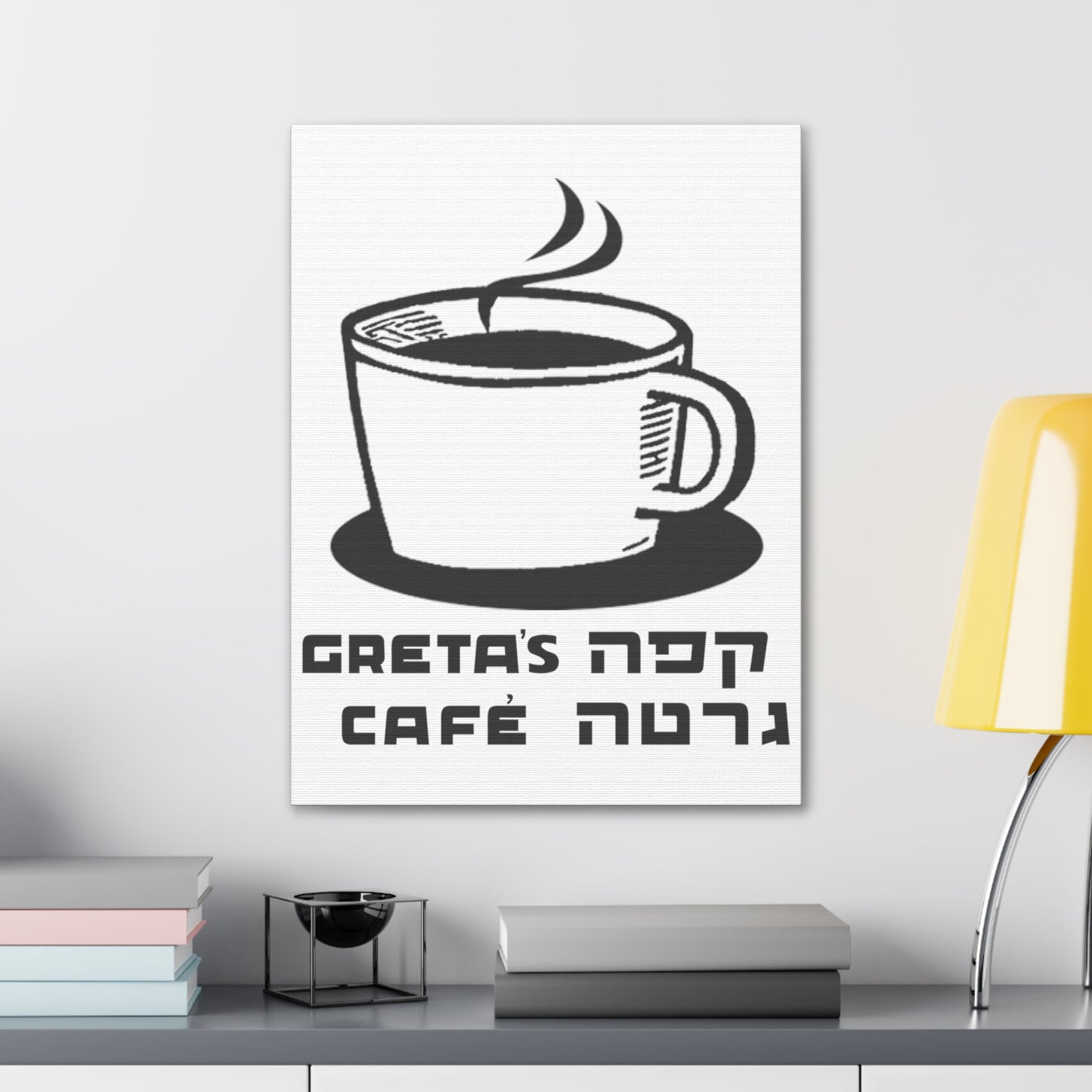 Greta's Cafe Canvas Gallery Wraps