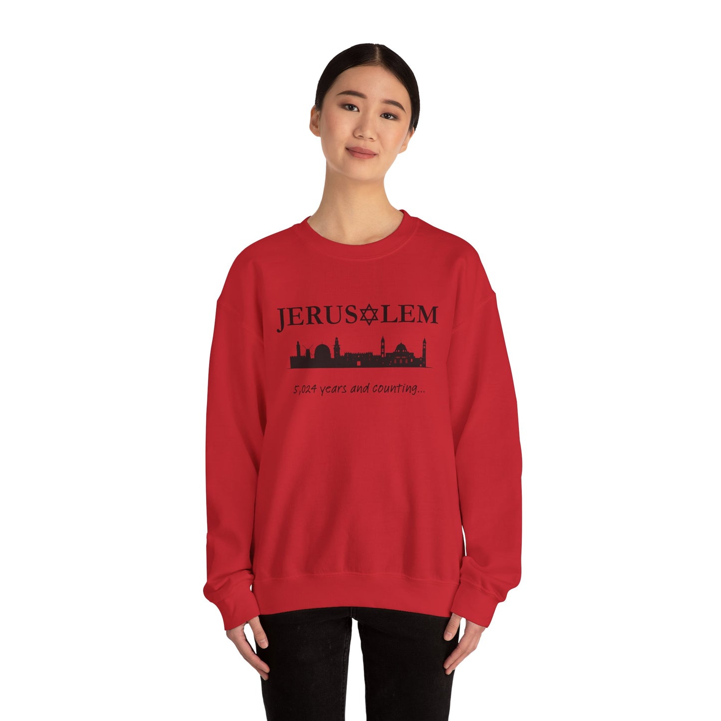 Jerusalem - 5,024 Years and Counting Sweatshirt