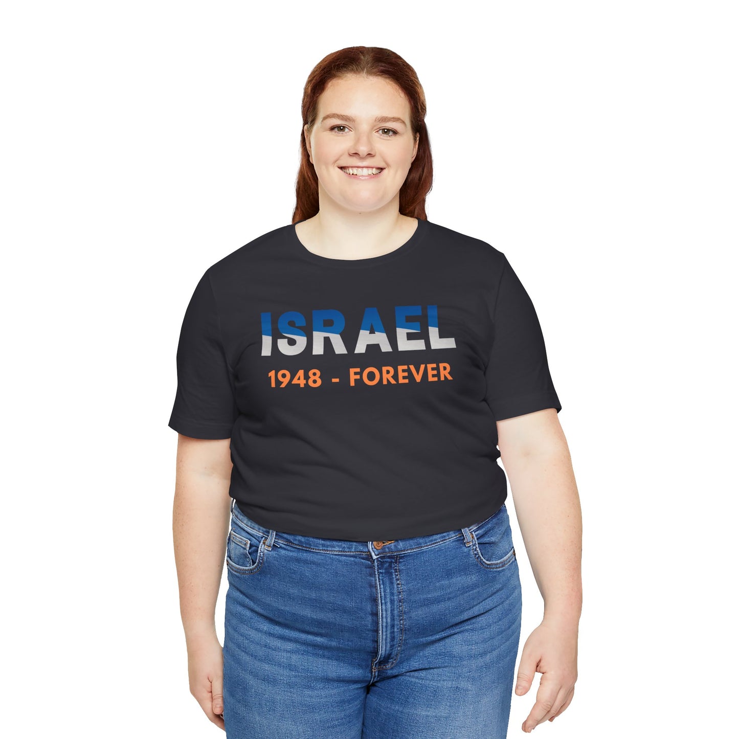 Israel, 1948 - Forever Unisex Short Sleeve Tee