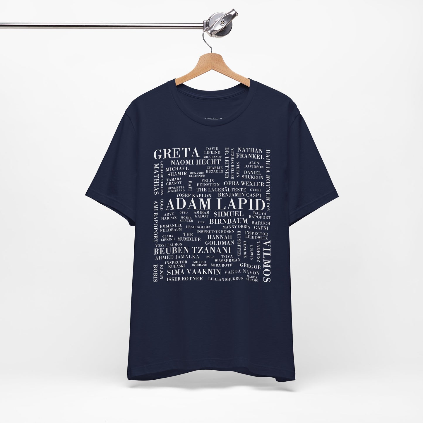 Adam Lapid Series Characters Unisex t-shirt