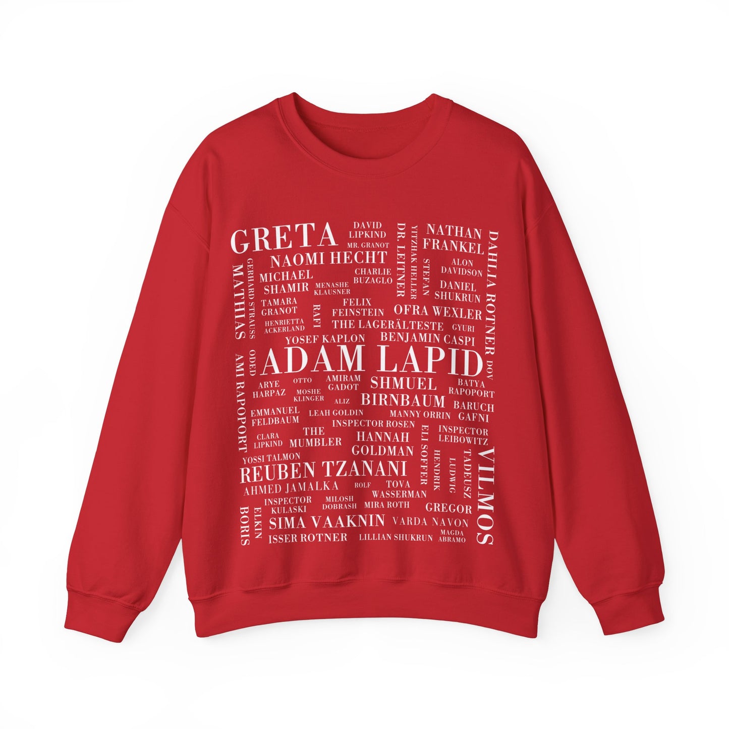 Adam Lapid Series Characters Sweatshirt