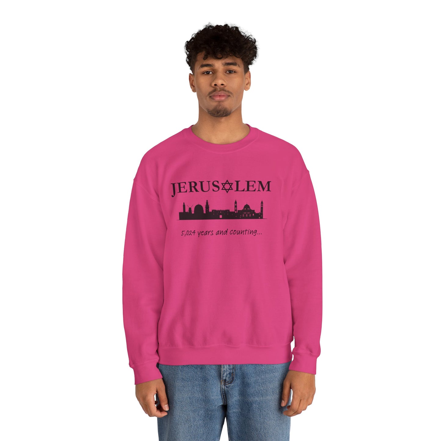 Jerusalem - 5,024 Years and Counting Sweatshirt