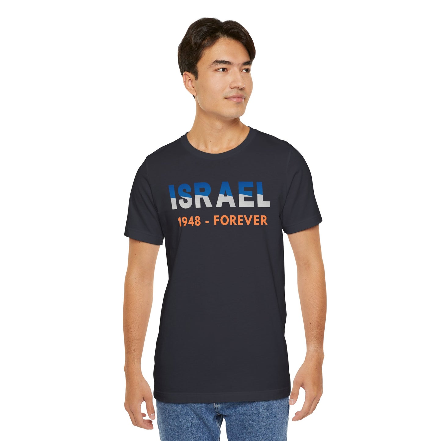 Israel, 1948 - Forever Unisex Short Sleeve Tee