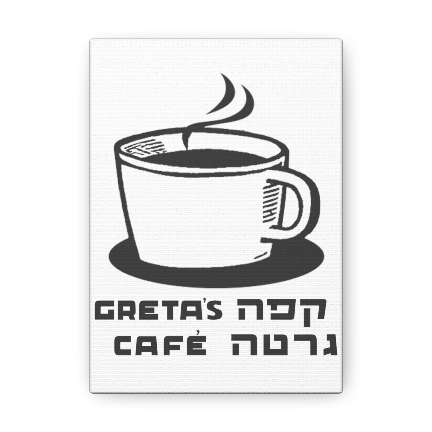 Greta's Cafe Canvas Gallery Wraps