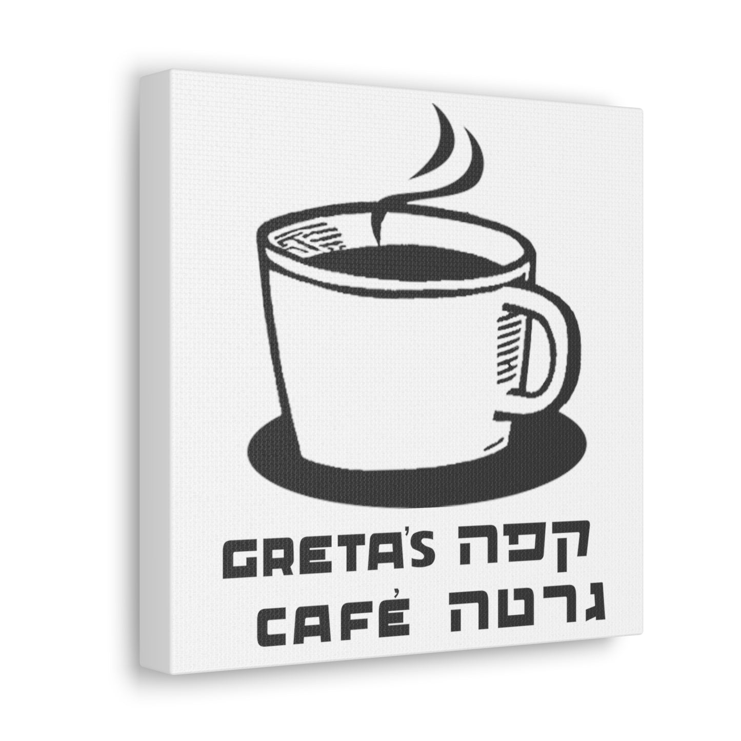 Greta's Cafe Canvas Gallery Wraps