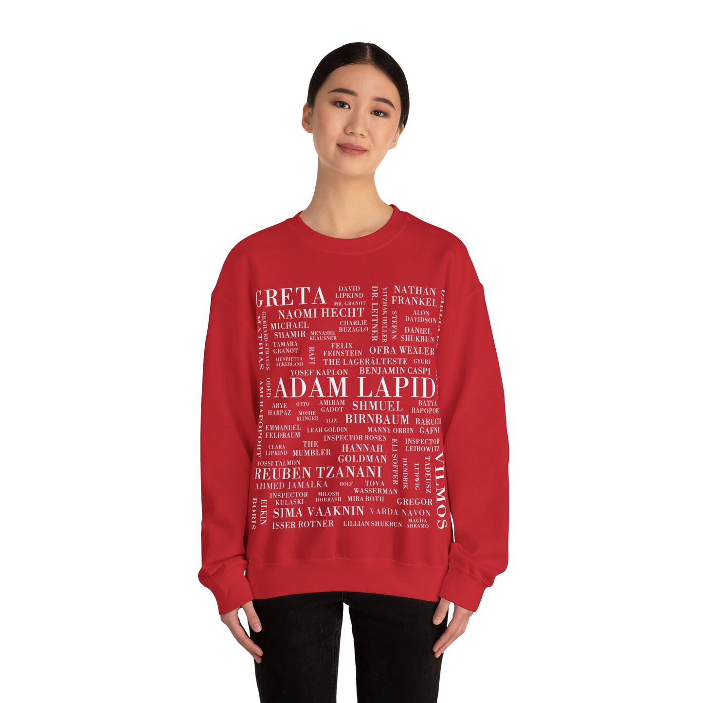 Adam Lapid Series Characters Sweatshirt