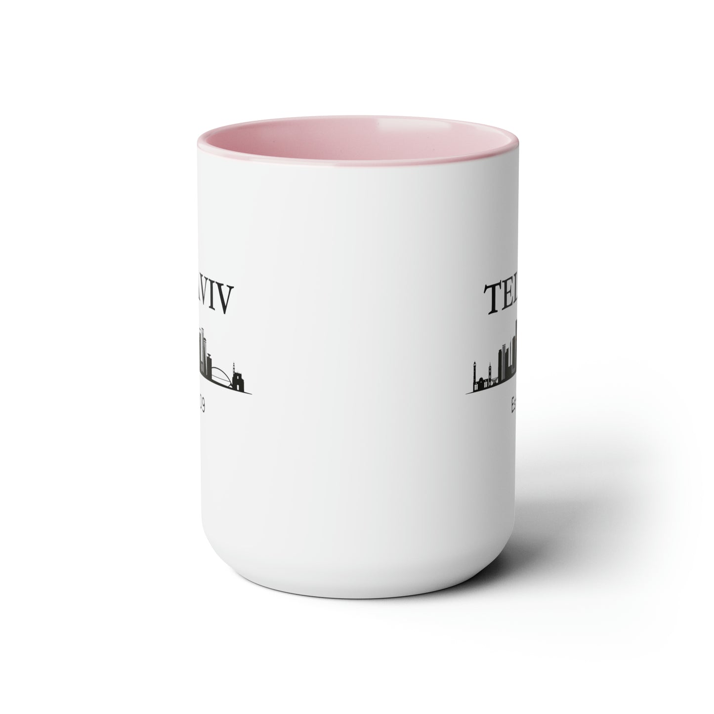 Tel Aviv - Est. 1909 - Accent Coffee Mug, 15oz