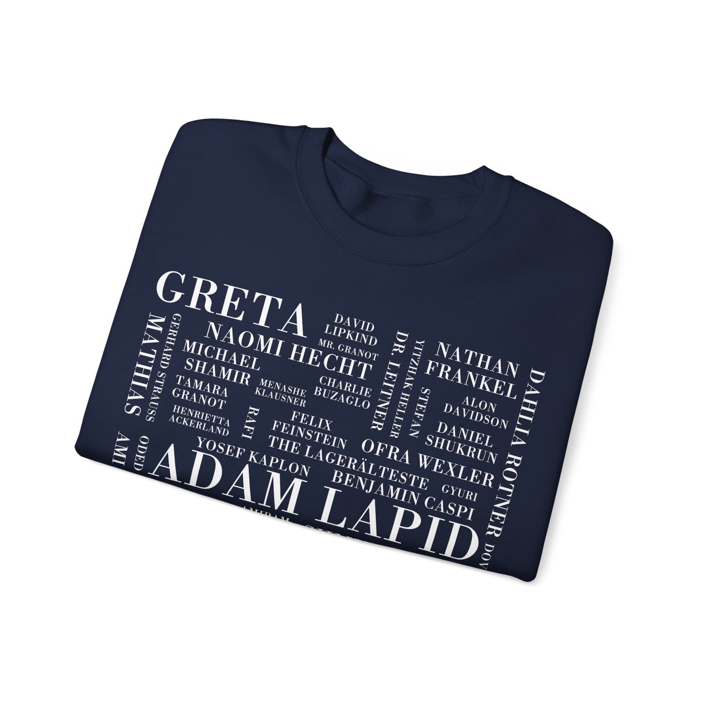Adam Lapid Series Characters Sweatshirt