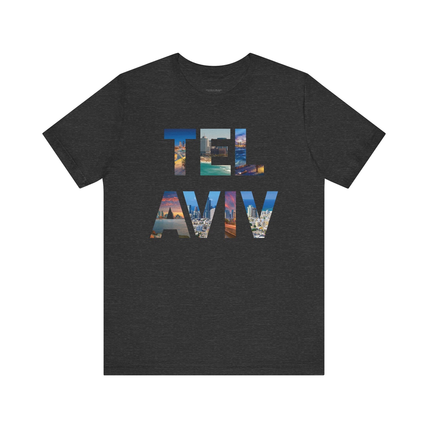 Tel Aviv - A Thousand Words a Letter Unisex Short Sleeve Tee