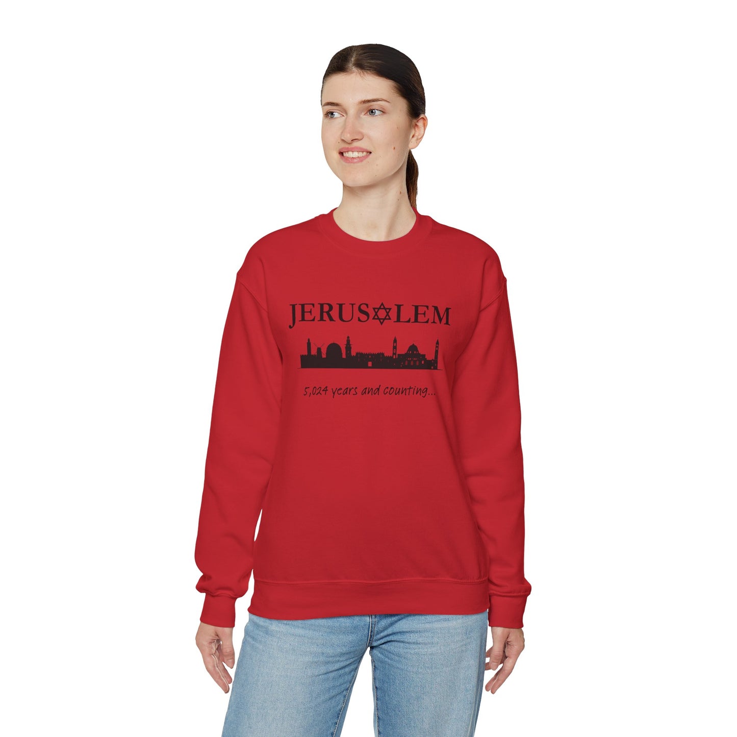 Jerusalem - 5,024 Years and Counting Sweatshirt