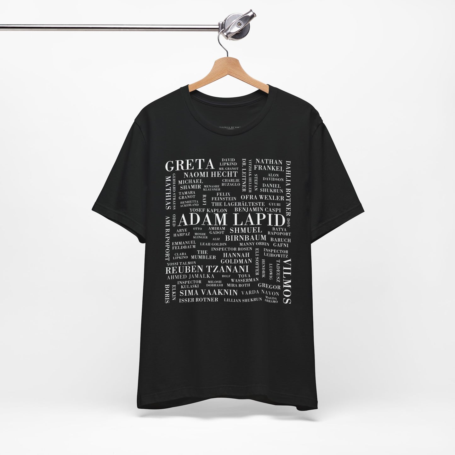 Adam Lapid Series Characters Unisex t-shirt