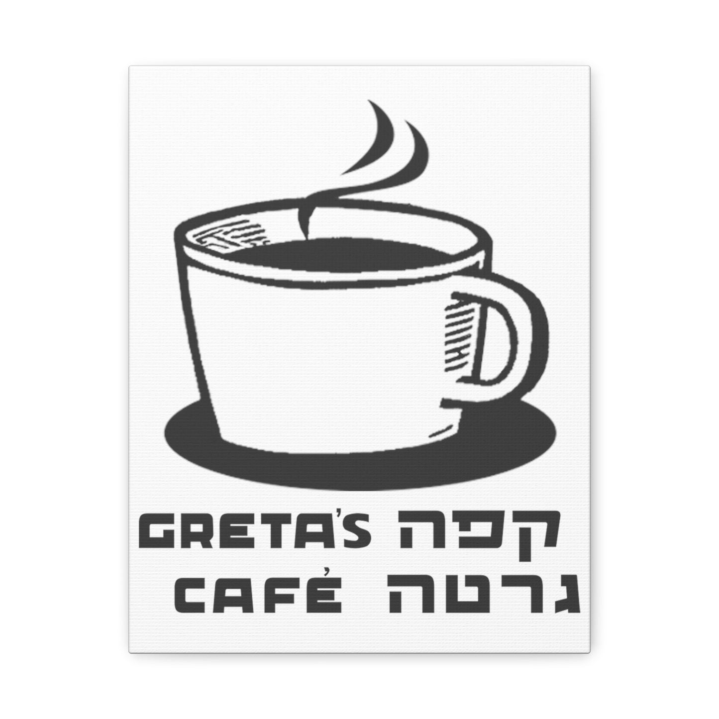 Greta's Cafe Canvas Gallery Wraps