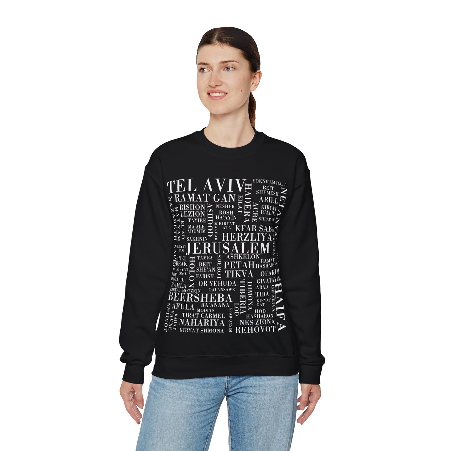 Cities of Israel Sweatshirt