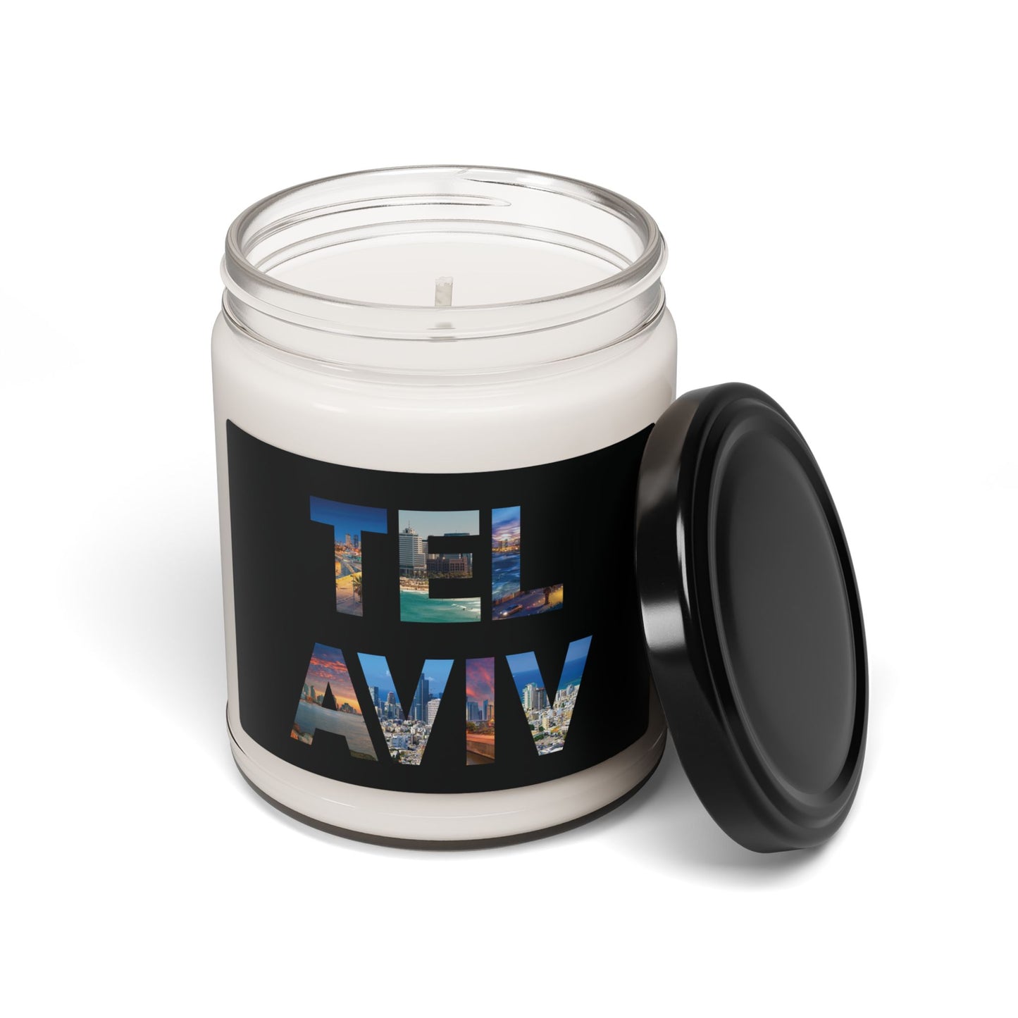 Tel Aviv, a City in Photos Scented Soy Candle, 9oz