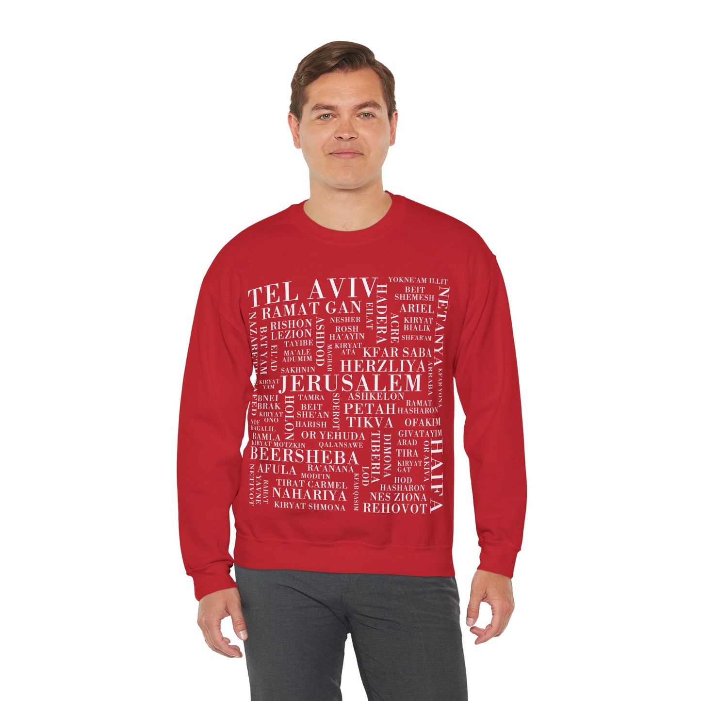 Cities of Israel Sweatshirt