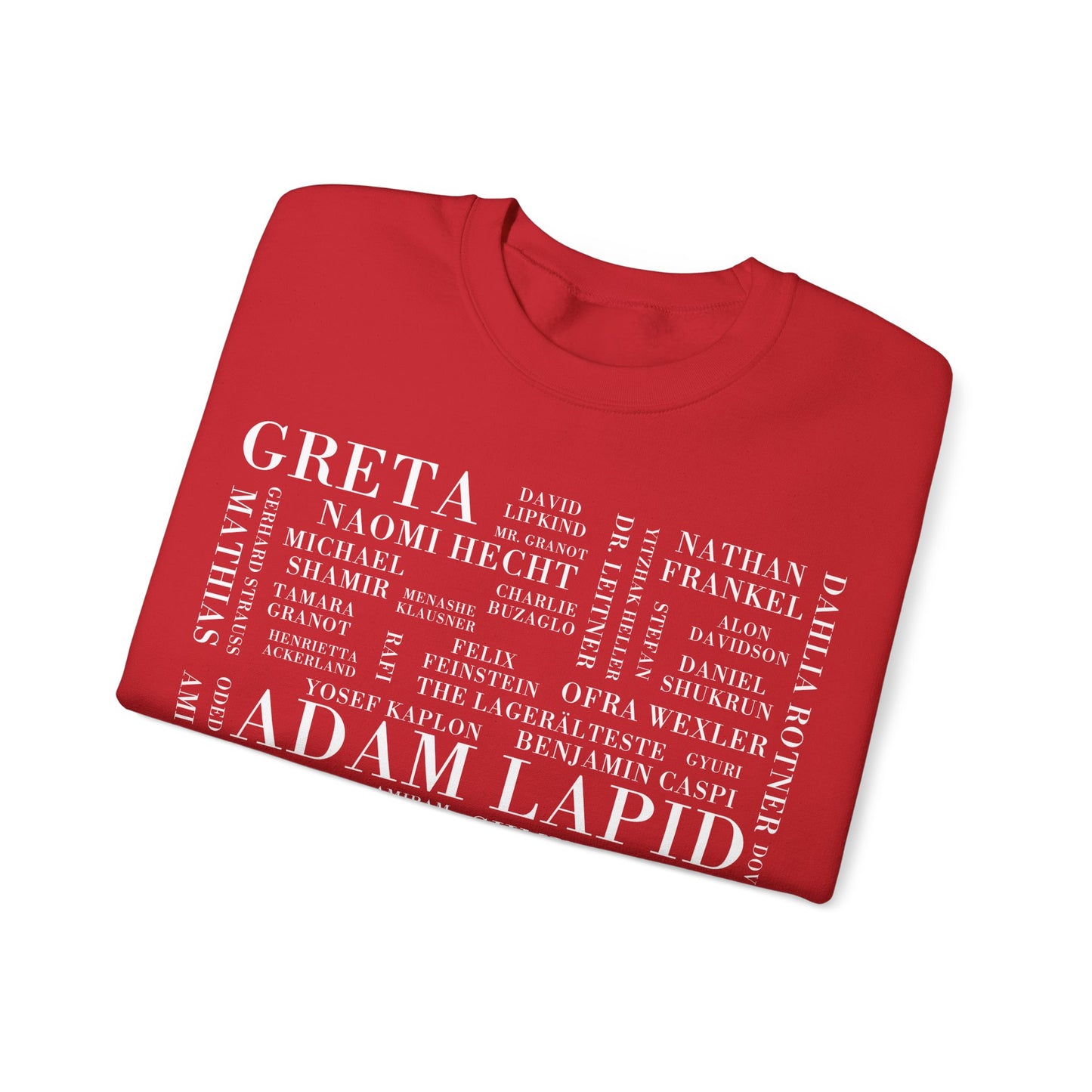 Adam Lapid Series Characters Sweatshirt