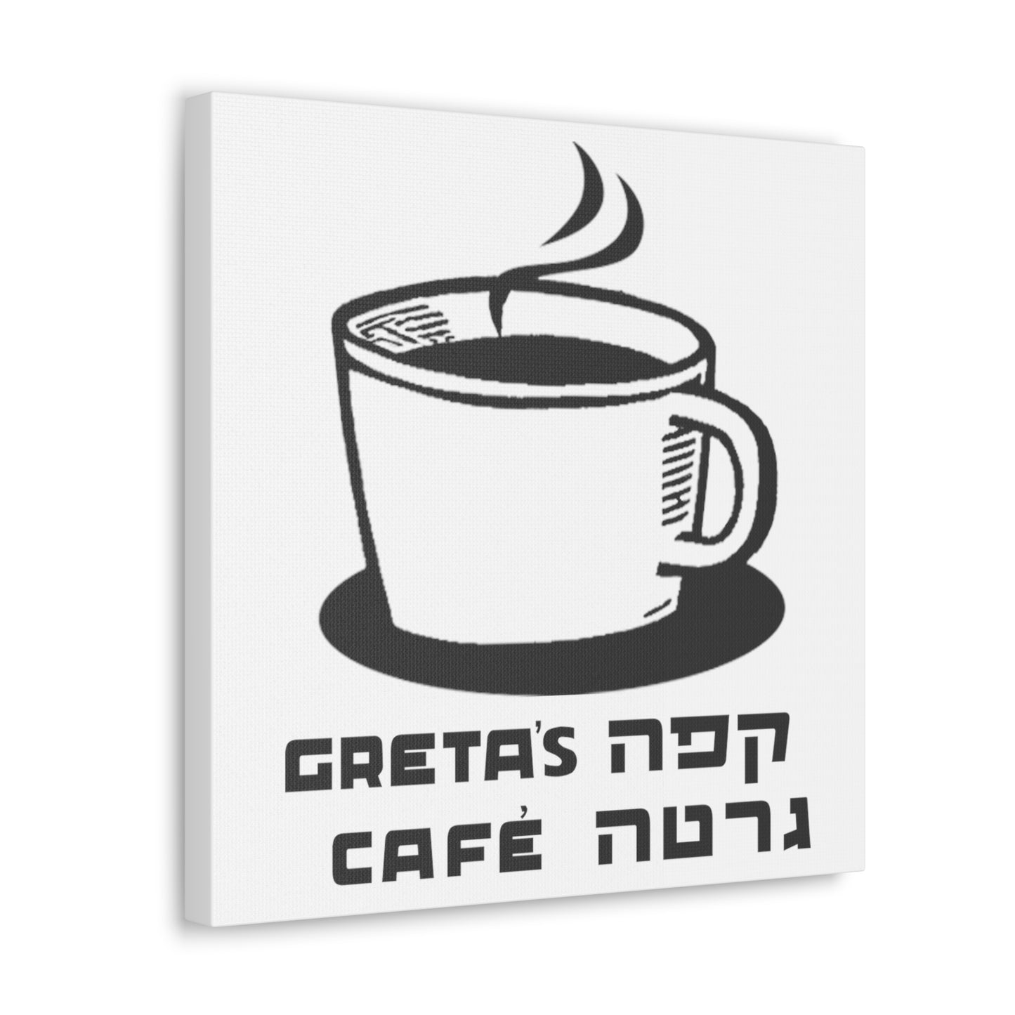 Greta's Cafe Canvas Gallery Wraps