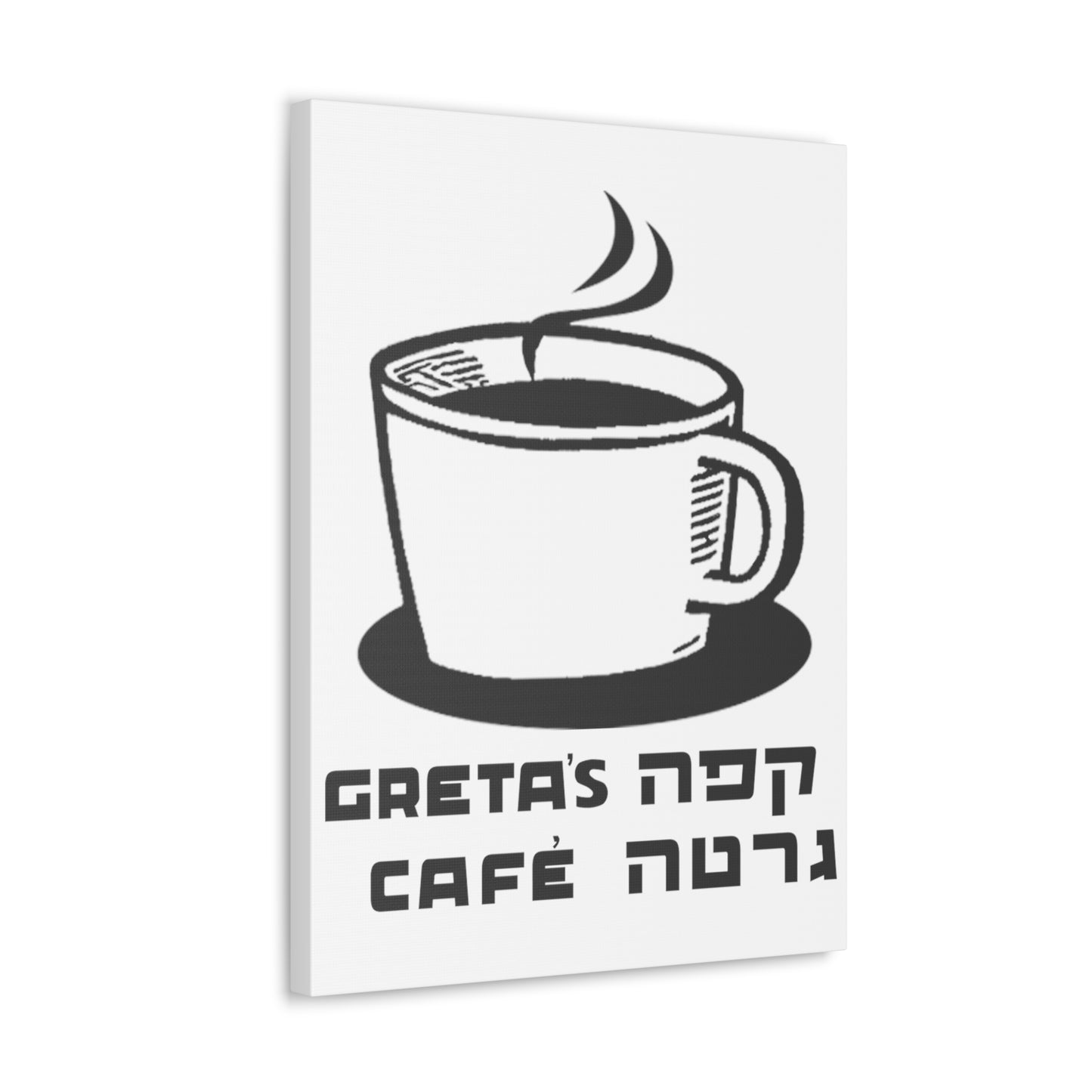 Greta's Cafe Canvas Gallery Wraps