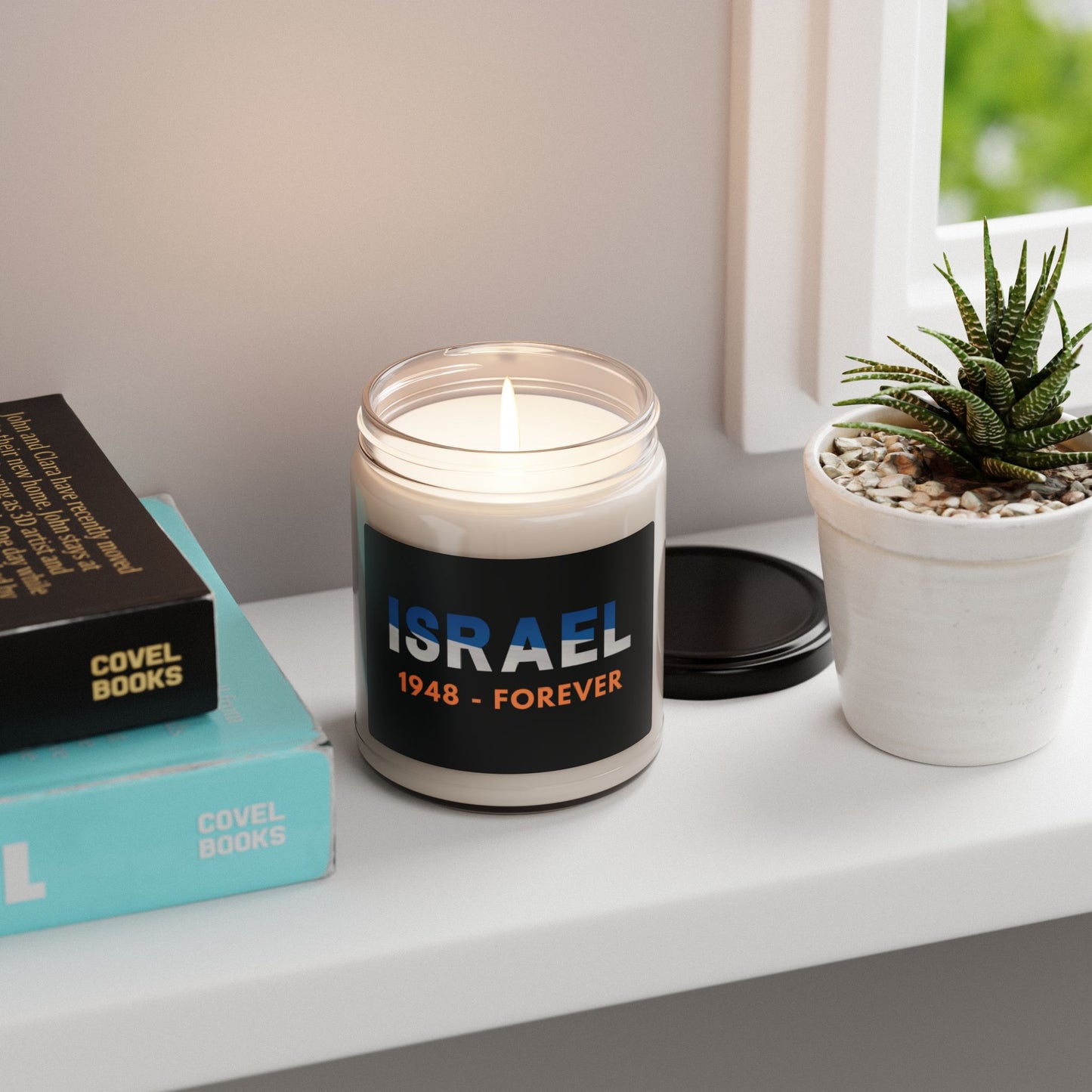 Israel 1948- Forever Scented Soy Candle, 9oz