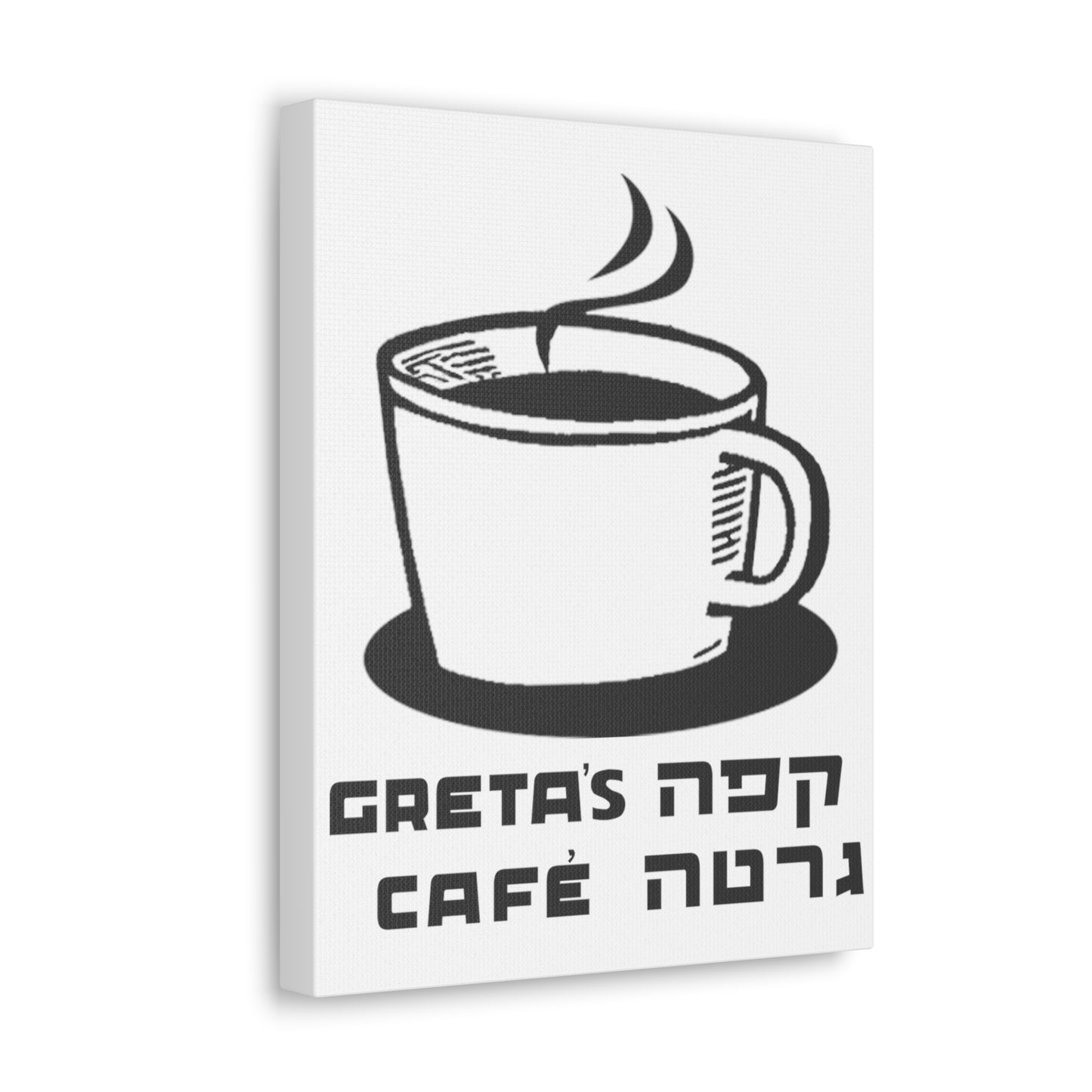 Greta's Cafe Canvas Gallery Wraps