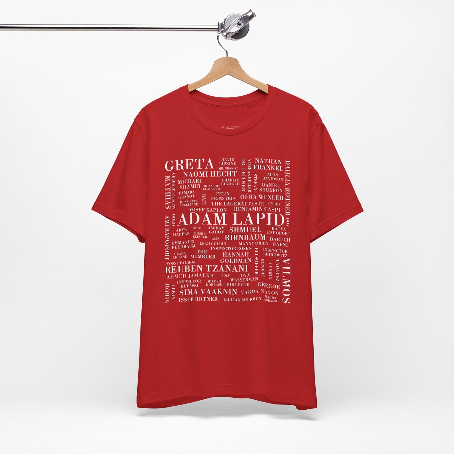Adam Lapid Series Characters Unisex t-shirt