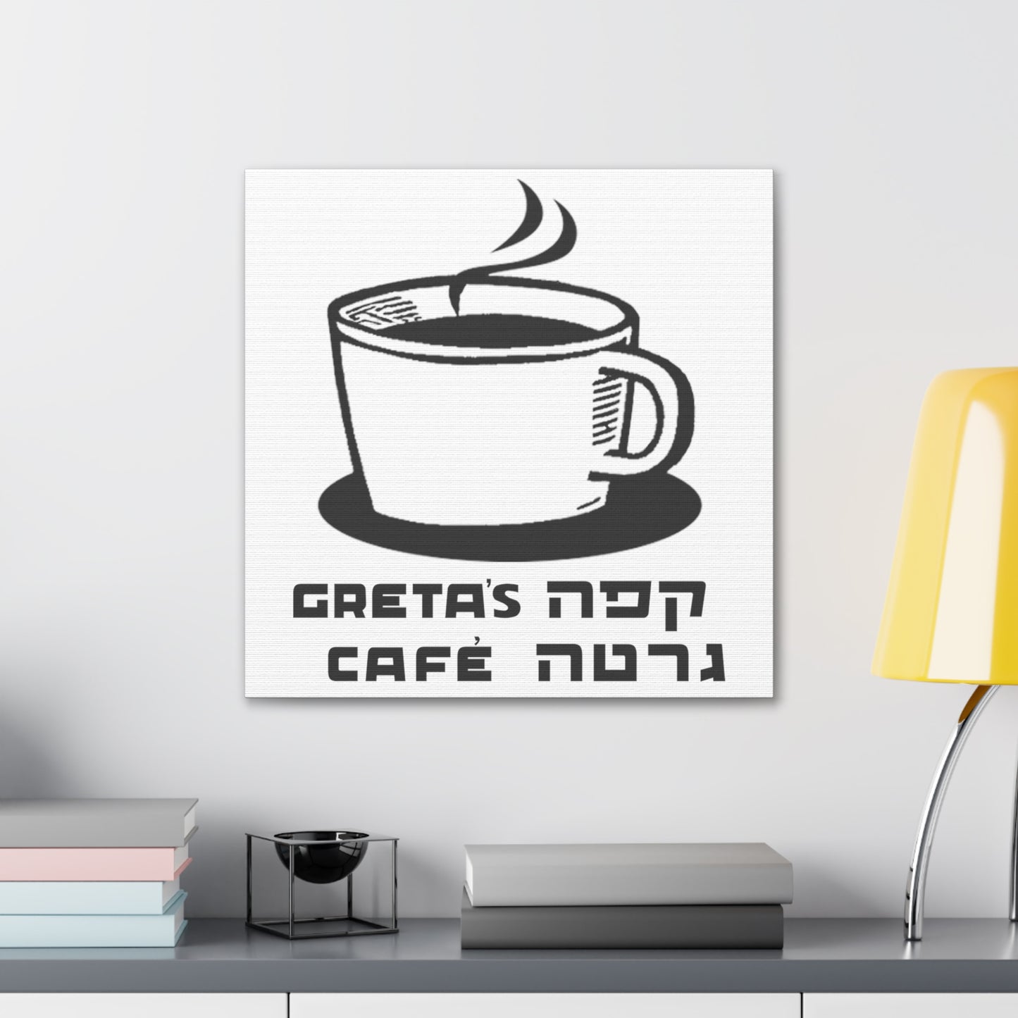 Greta's Cafe Canvas Gallery Wraps