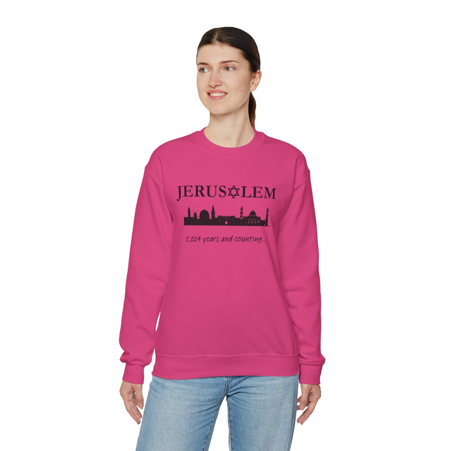 Jerusalem - 5,024 Years and Counting Sweatshirt