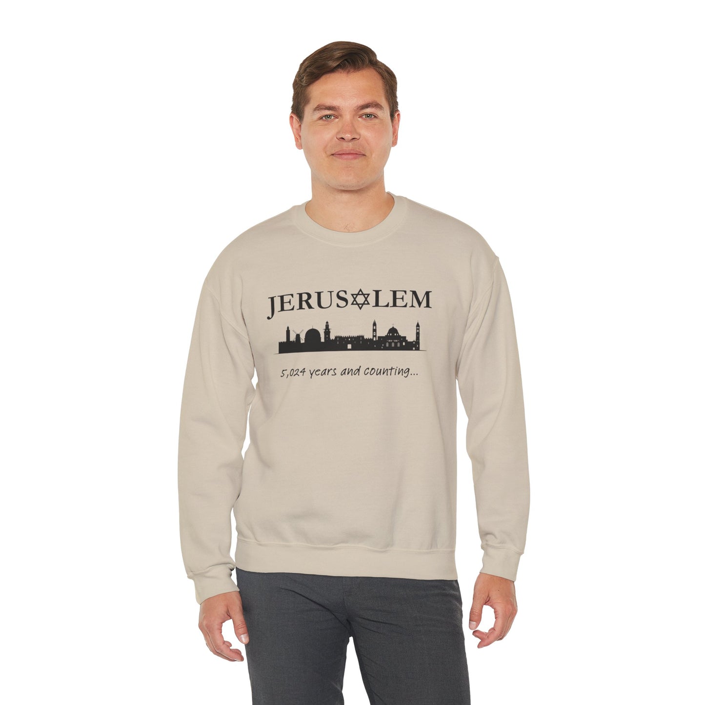 Jerusalem - 5,024 Years and Counting Sweatshirt