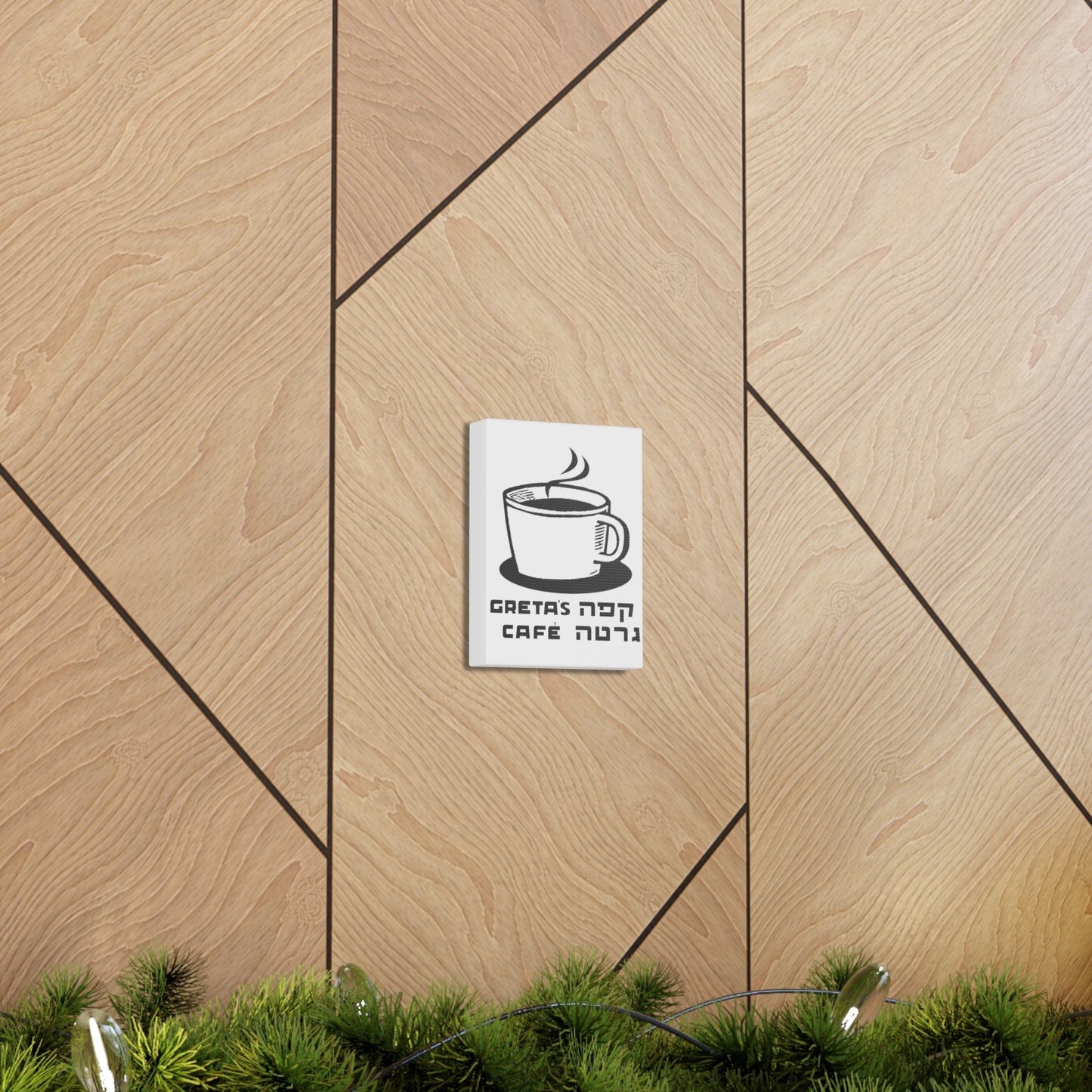 Greta's Cafe Canvas Gallery Wraps