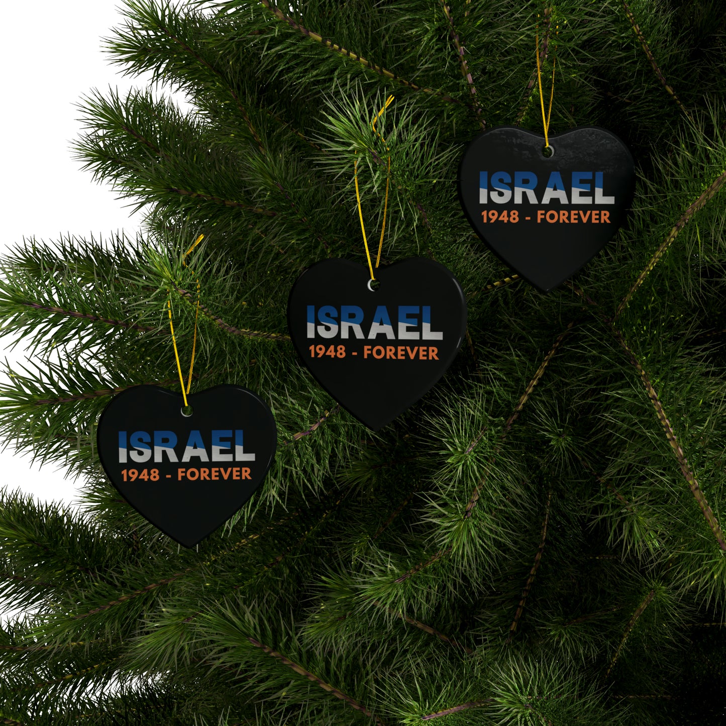 Ceramic Ornaments (1pc, 3pcs, 5pcs, 10pcs)