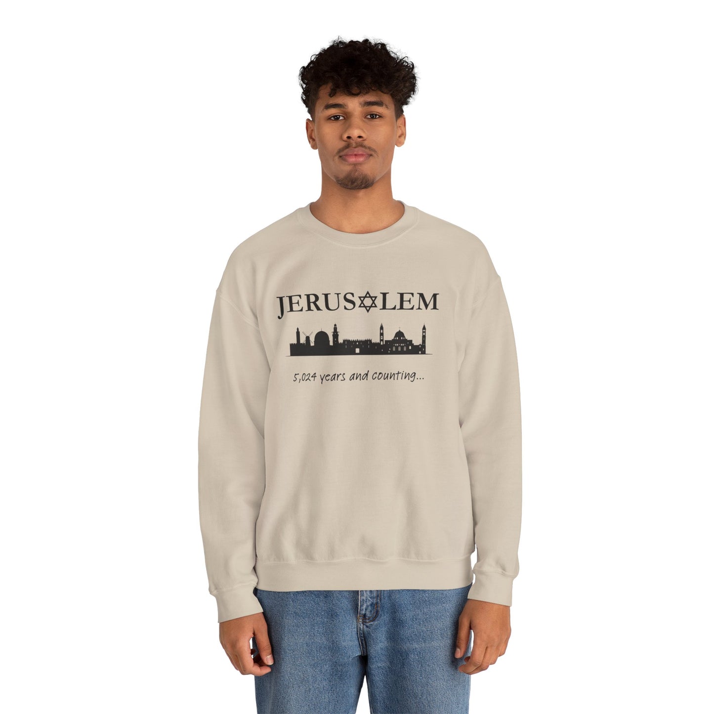 Jerusalem - 5,024 Years and Counting Sweatshirt