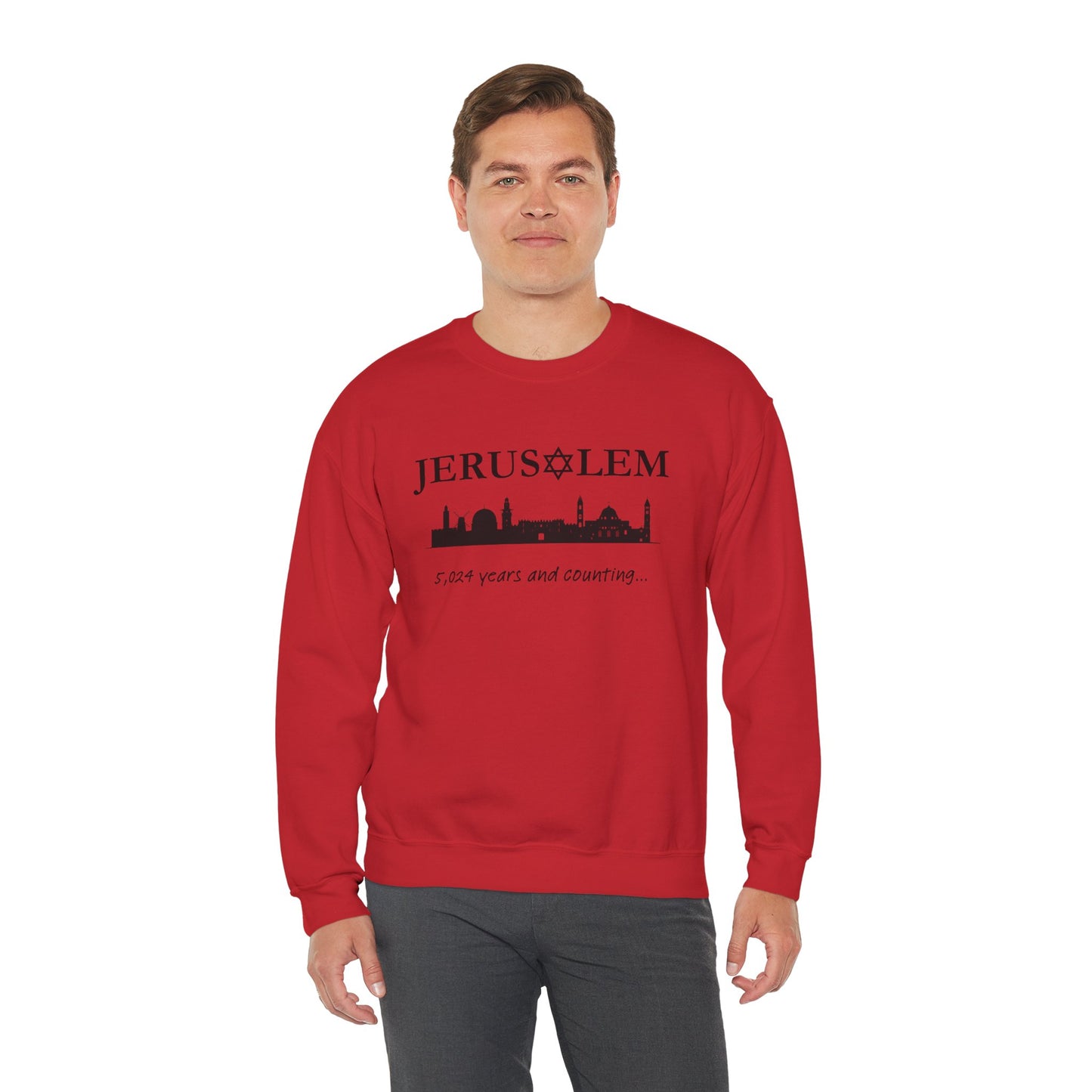 Jerusalem - 5,024 Years and Counting Sweatshirt