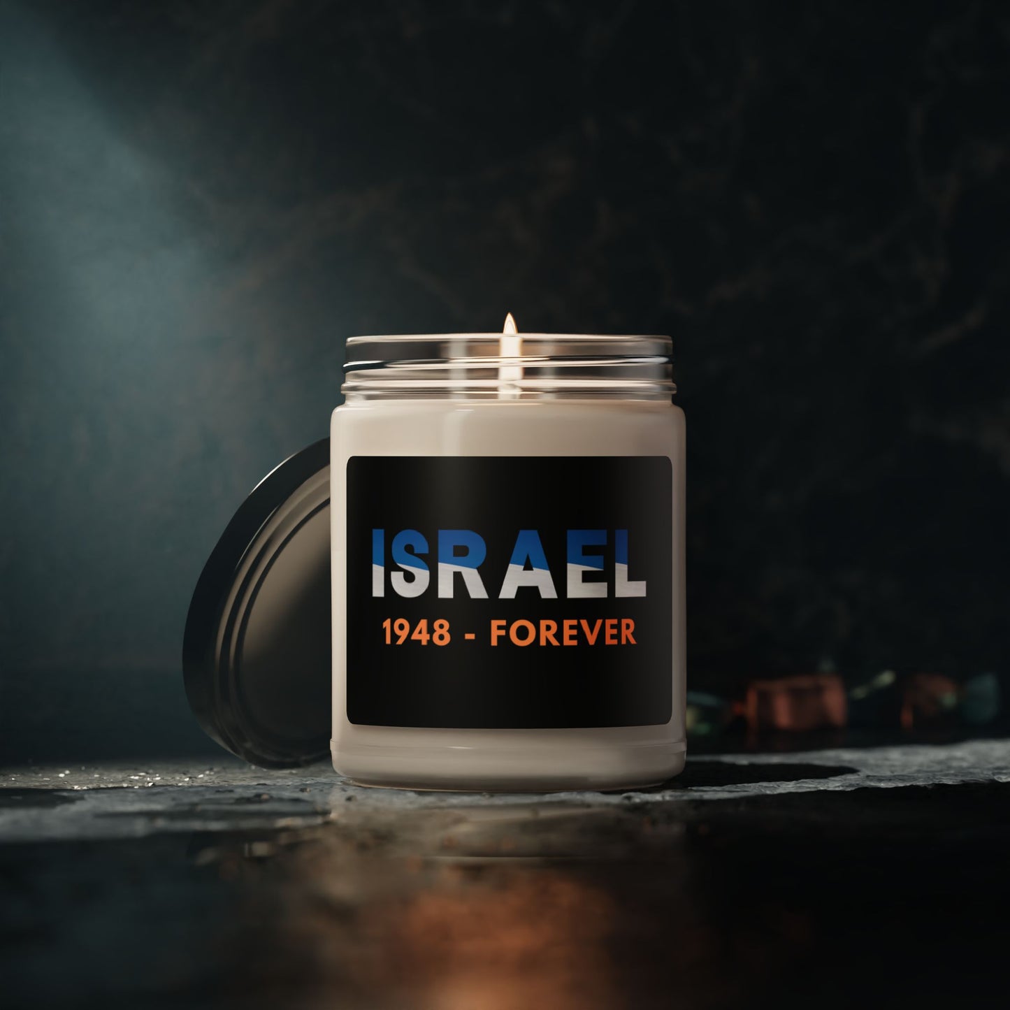 Israel 1948- Forever Scented Soy Candle, 9oz