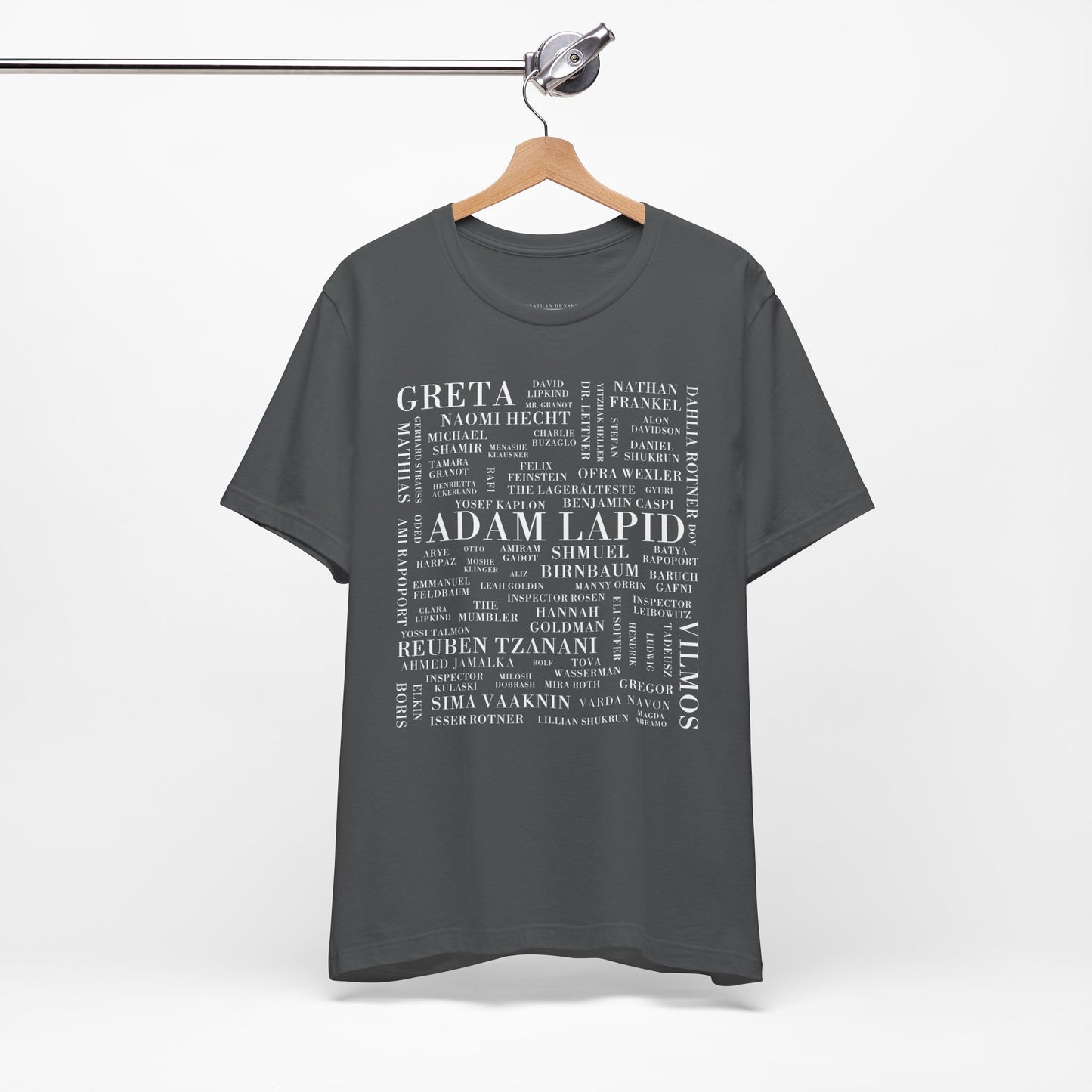 Adam Lapid Series Characters Unisex t-shirt