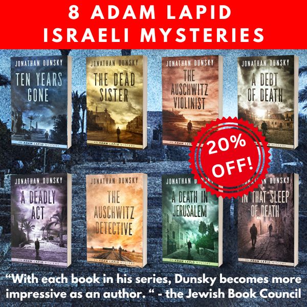 Adam Lapid Mysteries Bundle - Paperbacks