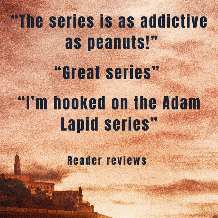 Adam Lapid Mysteries (Books 1-3) - Paperbacks