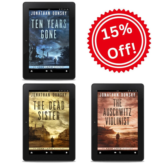 Adam Lapid books 1-3