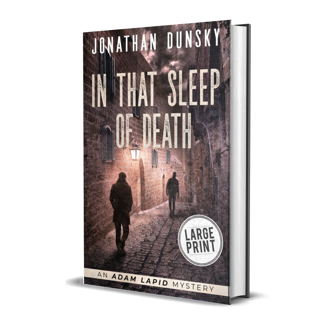 In That Sleep of Death large print hardcover