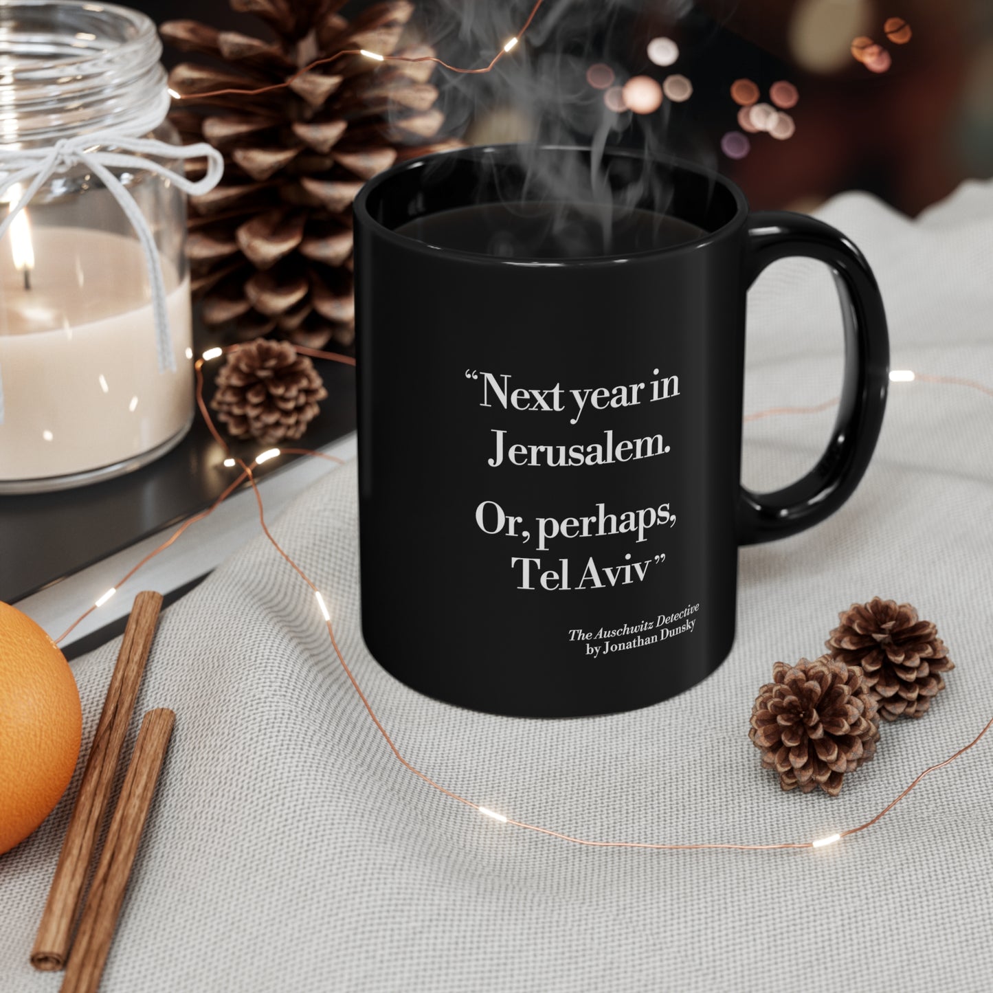 The Auschwitz Detective Mug - Black