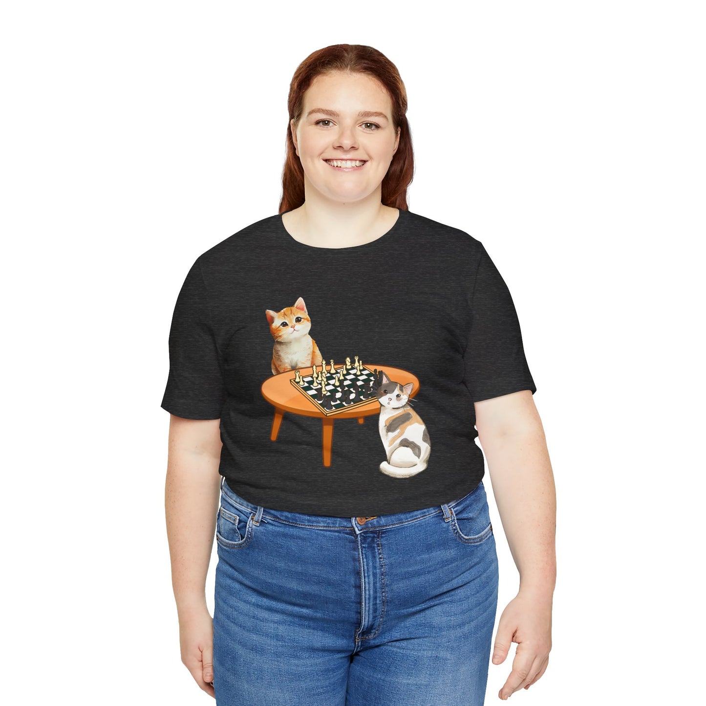 Cats Playing Chess t-shirt