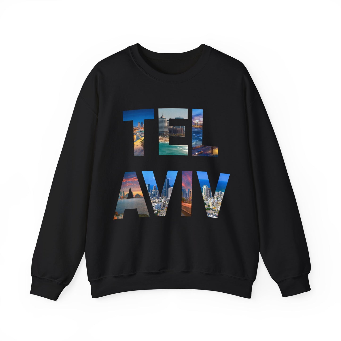 Tel Aviv - A Thousand Words a Letter Sweatshirt